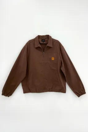 Union Relaxed Harrington Jacket Pinecone Brown Street Comfort