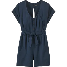 Women's Organic Cotton Gauze Romper 4" Casual Feel
