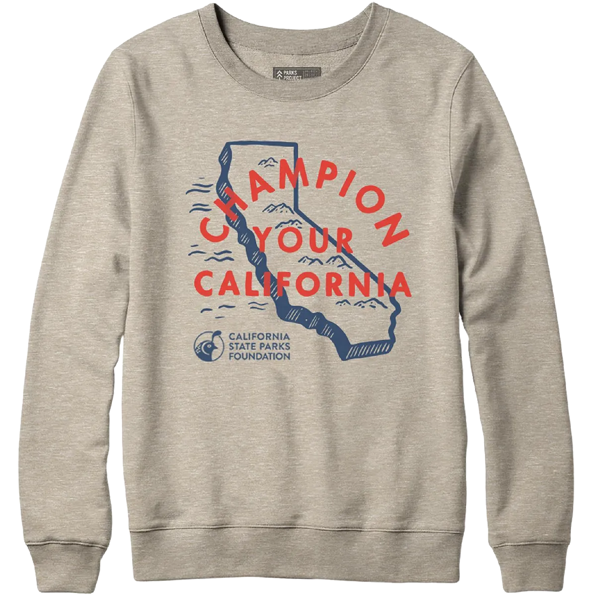 Essential Knit Style Fashion Knit Unisex Champion Your California Crew Sweatshirt