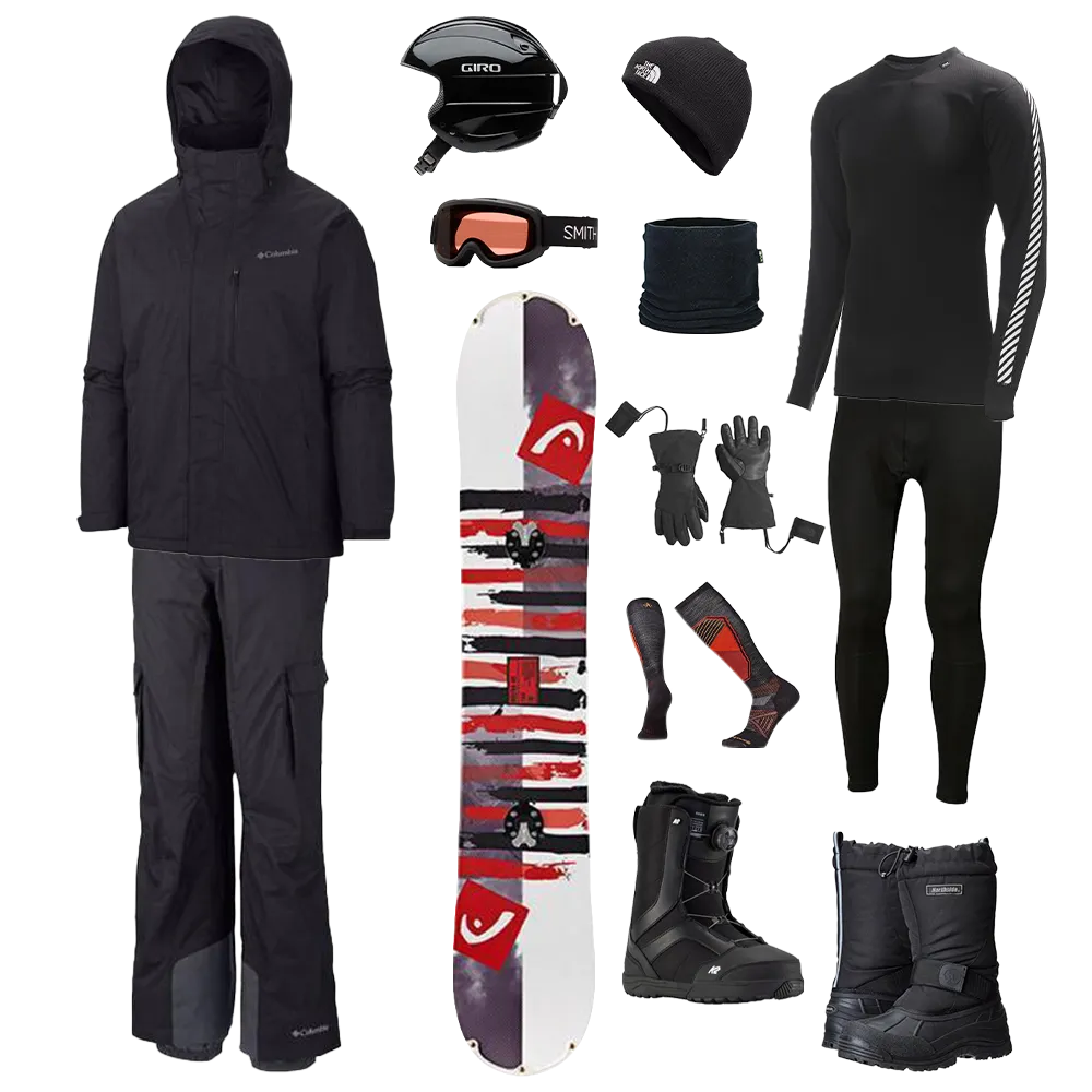 Columbia The Works Package - Men's Snowboard Smart Layering Quick Fit