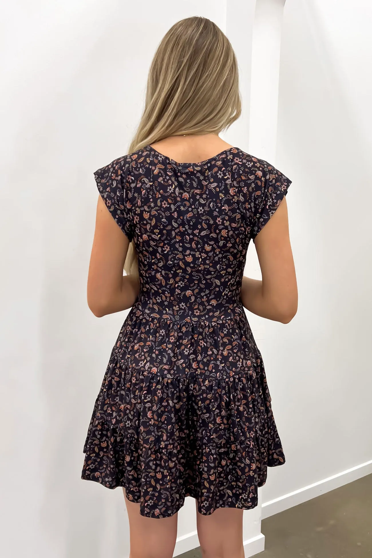 Noble Glow Pip Mini Dress Print