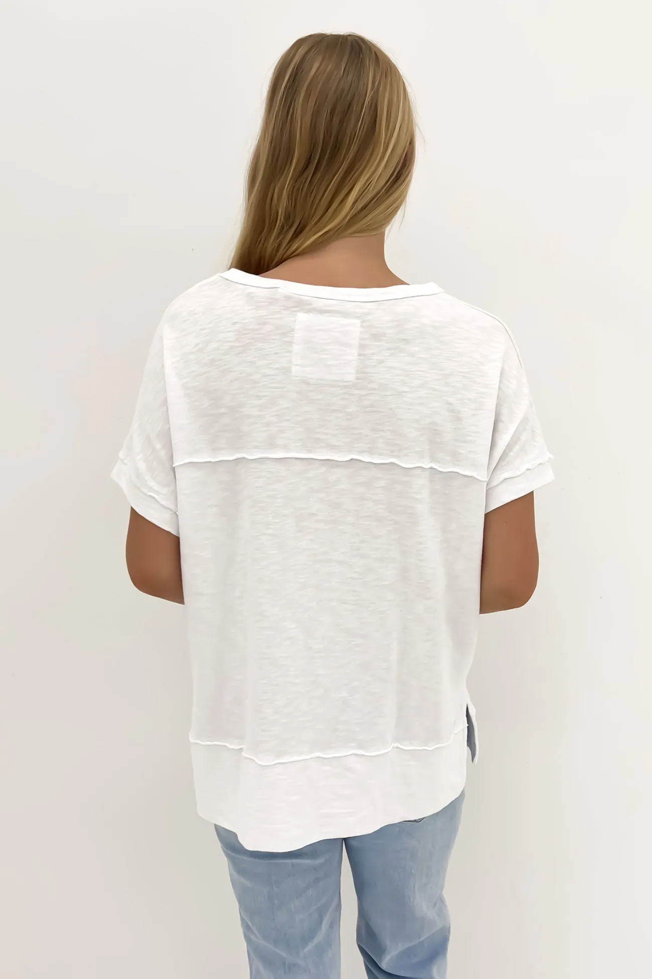 Allison Tee White Holiday Wear