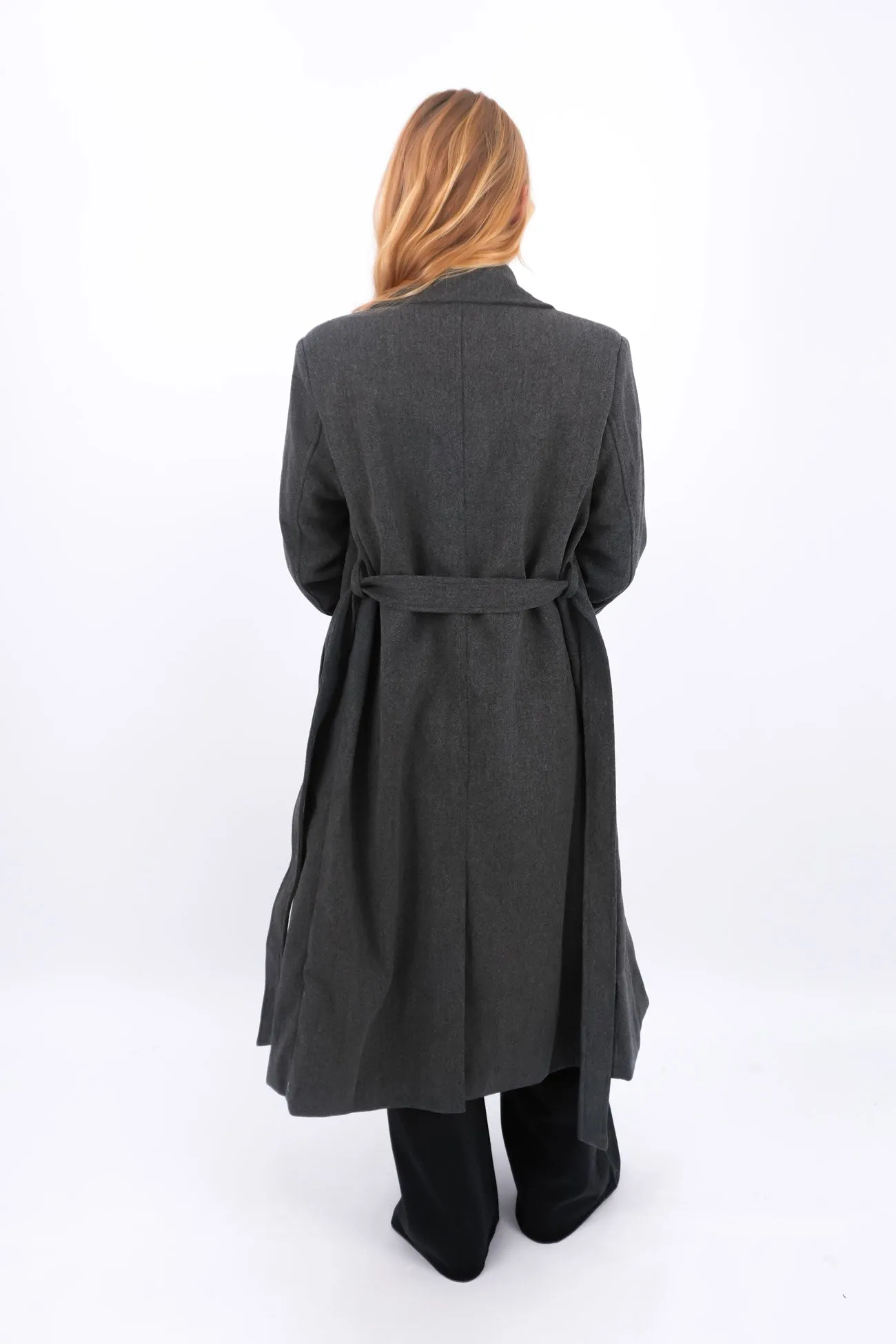 Alba Coat Charcoal Winter Ready Heavyweight Durability