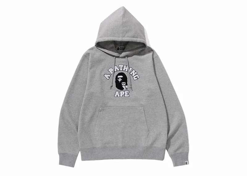 Flexible Design Bape X Ovo Pullover Hoodie (Fw23) Grey