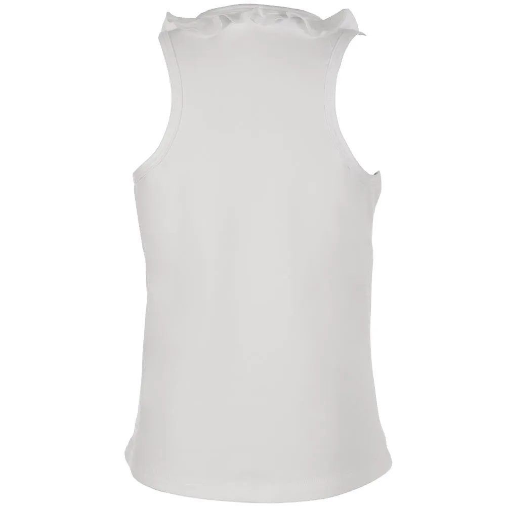 Sofibella Girls Victory Petal Tank - White Abrasion - resistant