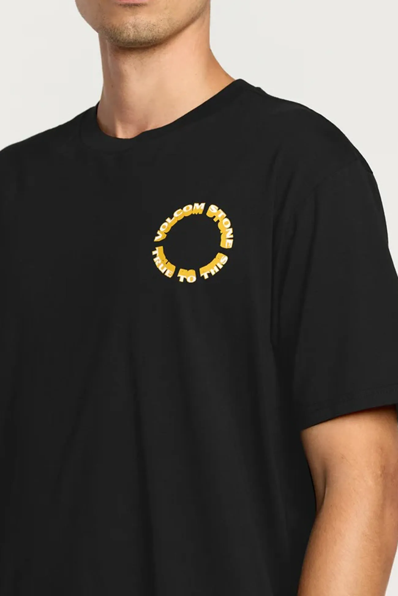 Relaxed Smart anti static Daylighter Short Sleeve Tee Black