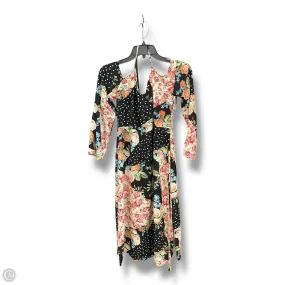 Anytime Wear Dress Casual Midi By Top Shop In Multi-colored, Size: S