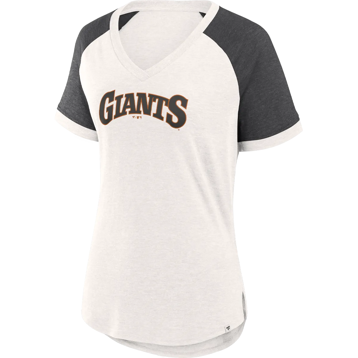 Women's Giants For the Team Slub Jersey Tee Relaxed Comfort Antibacterial Treatment