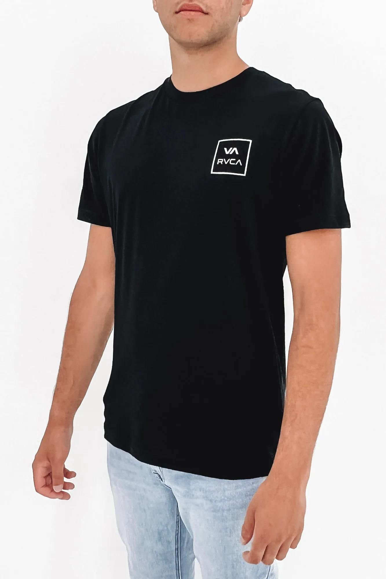Beach relaxation VA All The Way Organic Tee Black
