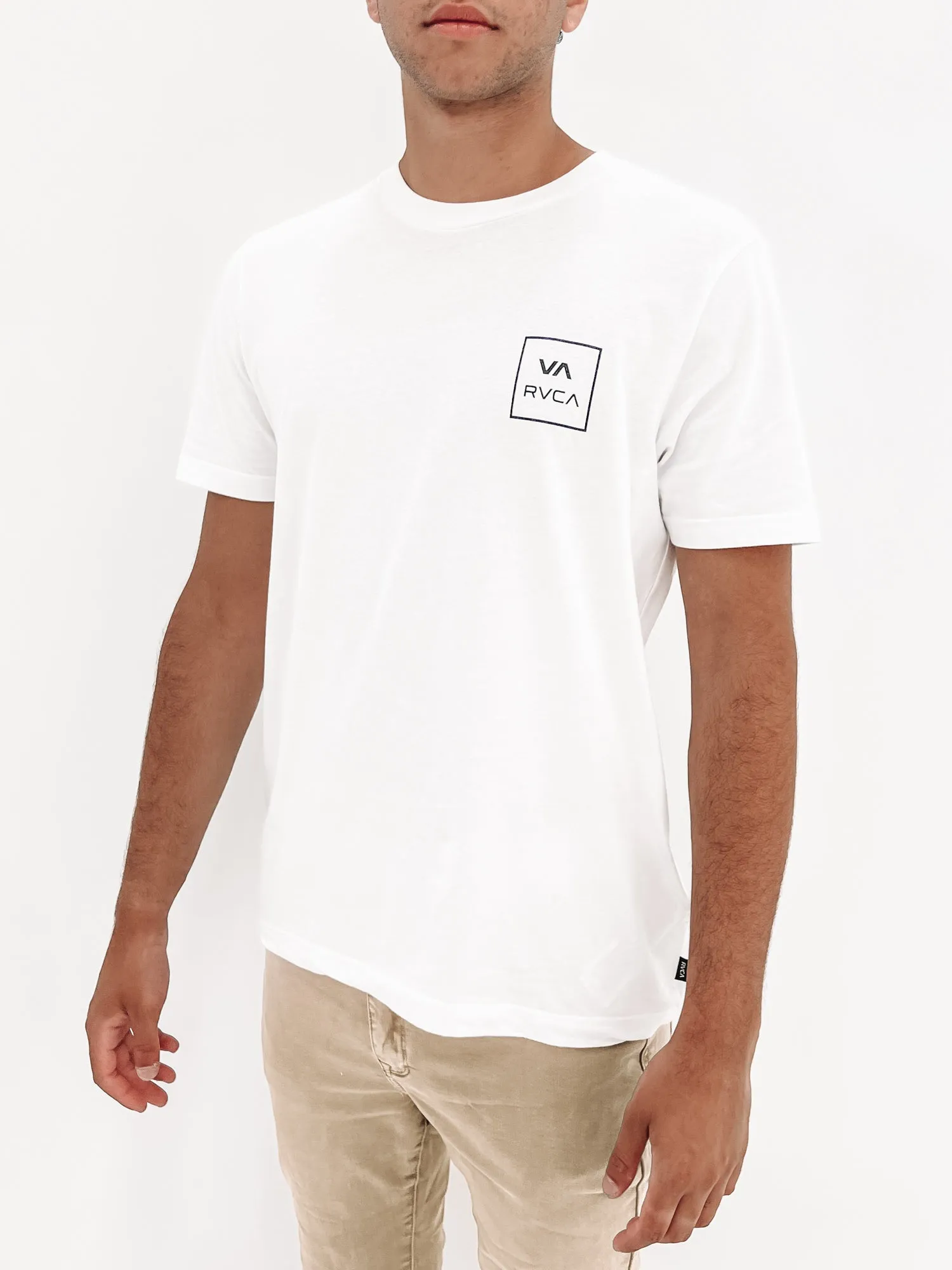 Snag Resistant Surface VA All The Way Organic Tee White