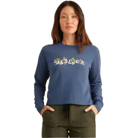 HighDensity Knit All-Season Wear Women's Lady Luck Long Sleeve Tee