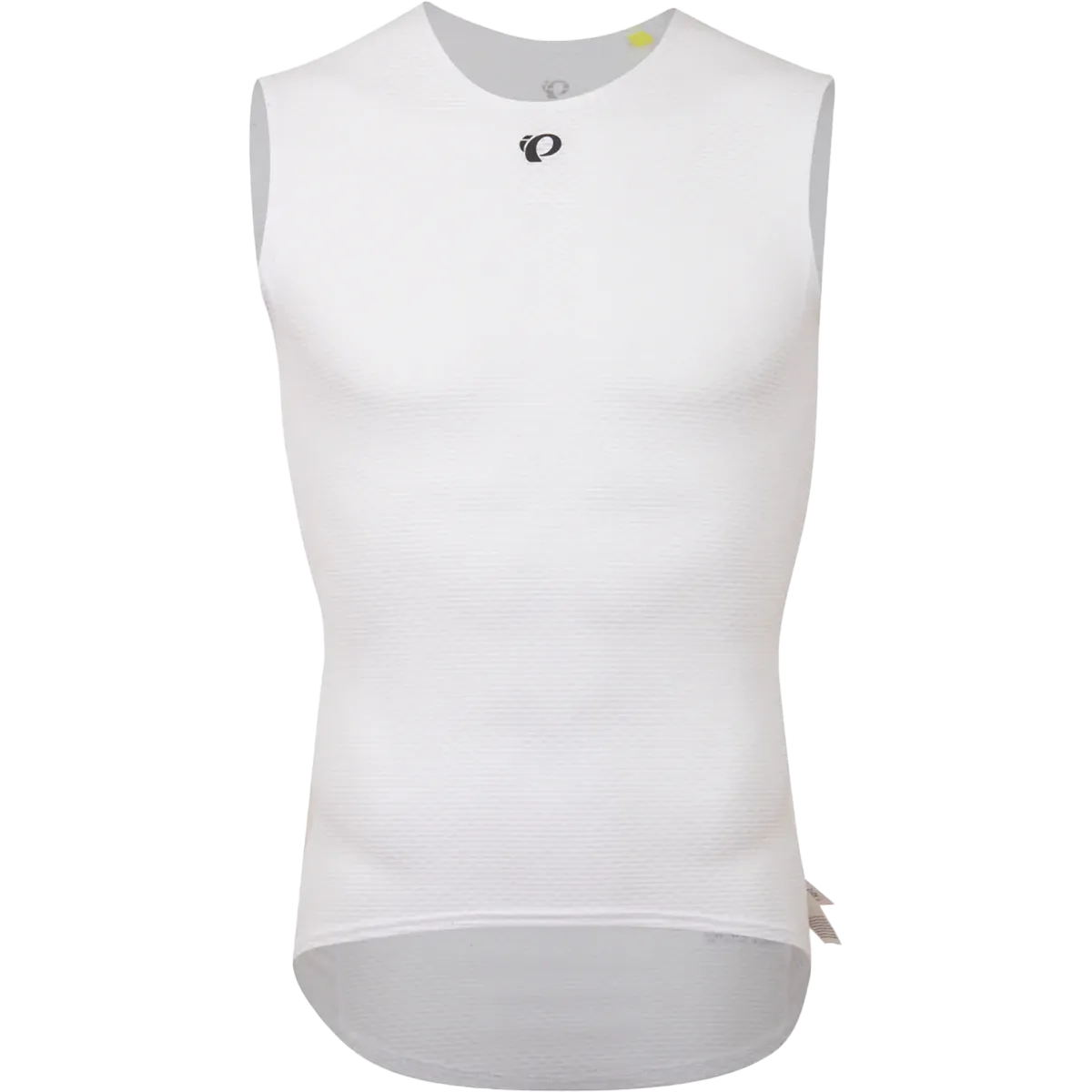Men's Transfer Mesh Sleeveless Baselayer FlexibleElasticatedEdging Curved Hem Design