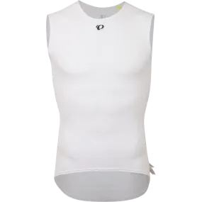 Men's Transfer Mesh Sleeveless Baselayer FlexibleElasticatedEdging Curved Hem Design