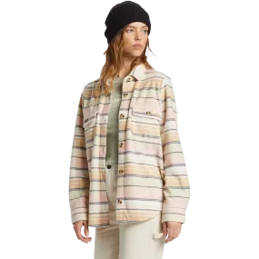 Women's Forge Fleece Flannel Reflective Logo Detail