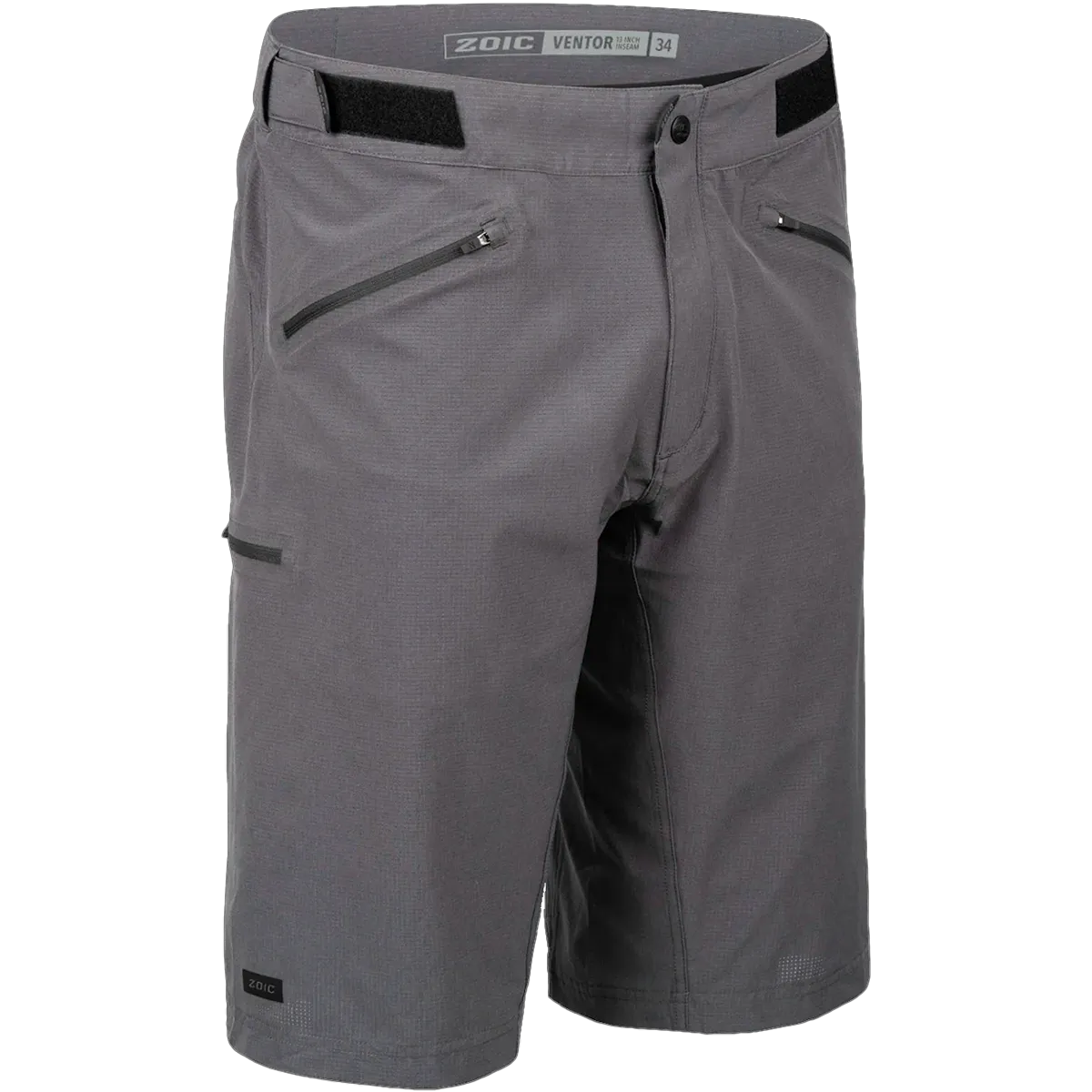 Ribbed Cuffs Ventor Short 13 Rounded Collar
