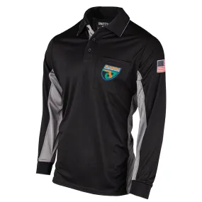 FHSAA Baseball MLB Replica Long Sleeve Umpire Shirts Reinforced Collar