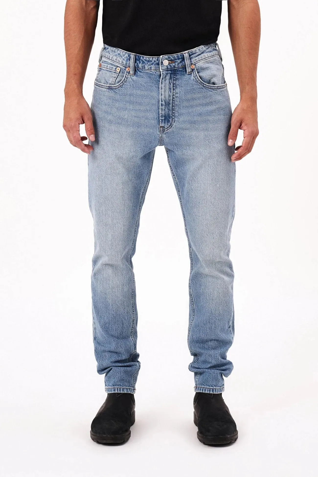 Work Ready Soft Belt Loop Reinforcement Tim Slim Jean Bad Boy Boogie