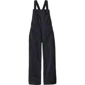 Lightweight No Fuss Women's Stand Up Cropped Corduroy Overalls