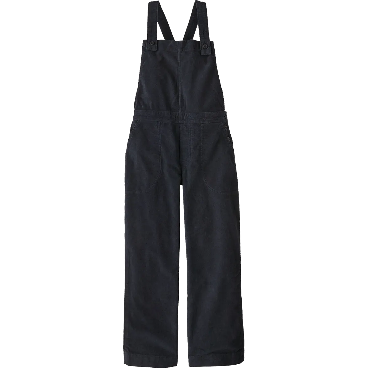 Lightweight No Fuss Women's Stand Up Cropped Corduroy Overalls
