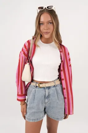 Hutton Shirt Renata Reinforced Elbow Patches