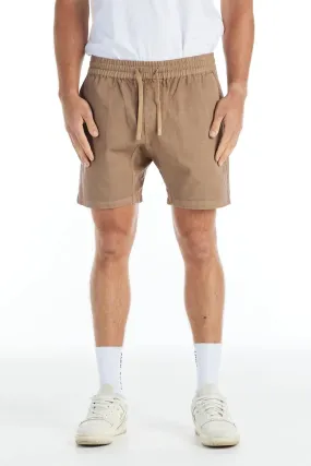 checked shorts odor - absorbing Villa Short Taupe