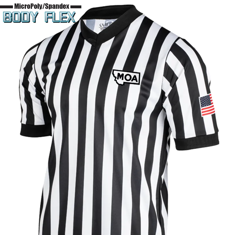 Classy Detail Seamless Sides Montana MOA Body Flex Basketball V-Neck