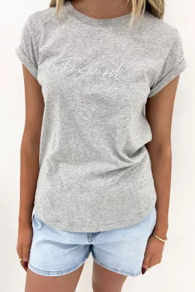 Signature Tee Grey Marle Functional Wear Versatile Apparel
