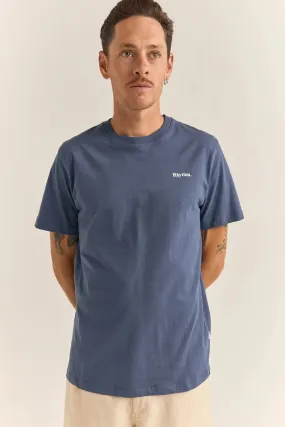 Brand Tee Navy Breathable Wearable Comfy and Versatile