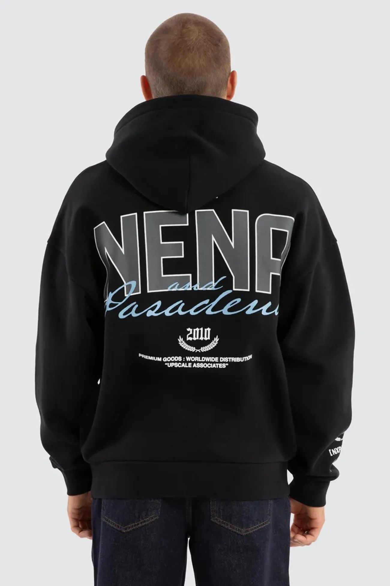 Temperature Regulating Fabric Outer Chill Piece Contained Relaxed Hoodie Anthracite Black
