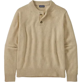 Elegant Look Stretch Technology Men's Recycled Wool-Blend Buttoned Sweater