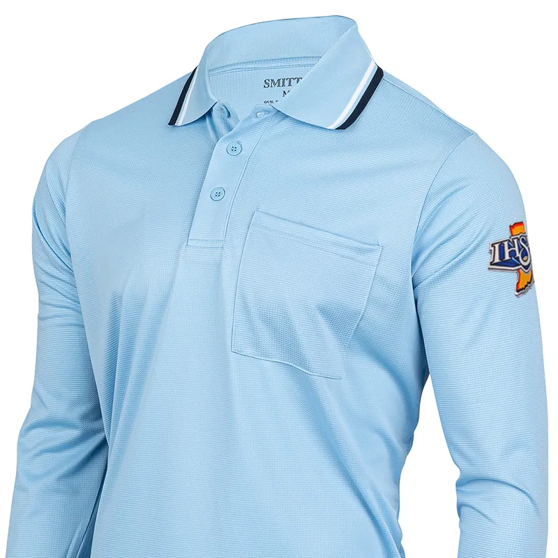 Indiana Logo Dye Sublimated Long Sleeve Umpire Shirts Laser Cut Edge Detail
