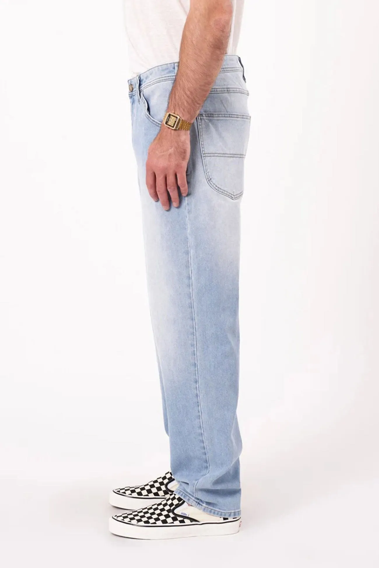 Relaxed Thigh Cut One For All A4 Taper Jean Colin