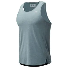 Men's Impact Run Singlet Stretchable Weave Seam Free Back