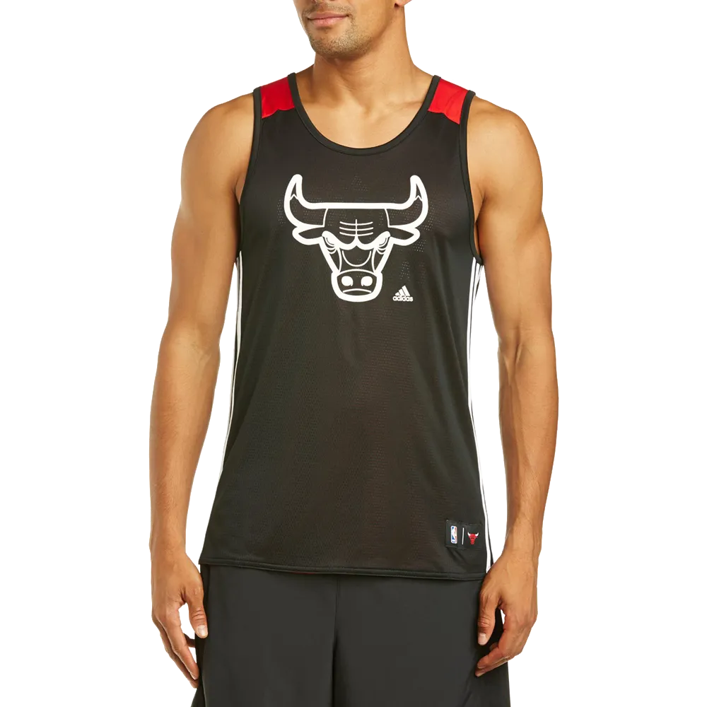 print design Casual Essentials Wear Adidas Men's Winter Hoops Reversible Sleeveless Jersey