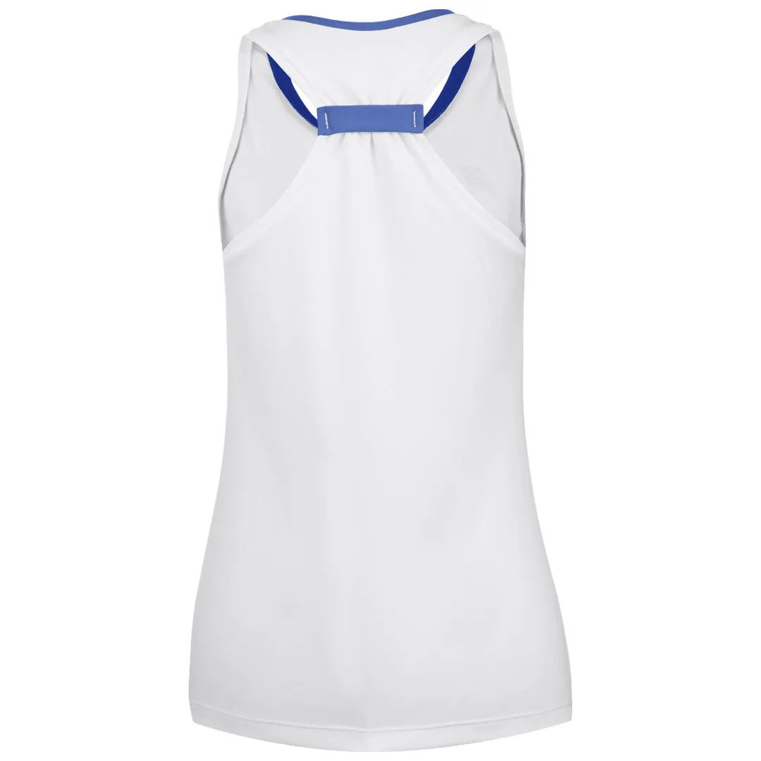 stretchy fabric Seamless construction Babolat Girl's Play Tank - White