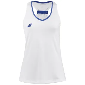 Elegant Appeal Pocket Design Babolat Girl's Play Tank - White
