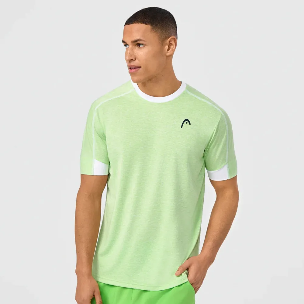 Multi-Functional Stretch waistband well-made Head Men's Play Tech T-Shirt - Spicy Green