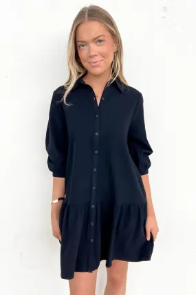 All Wear Weston Mini Dress Black