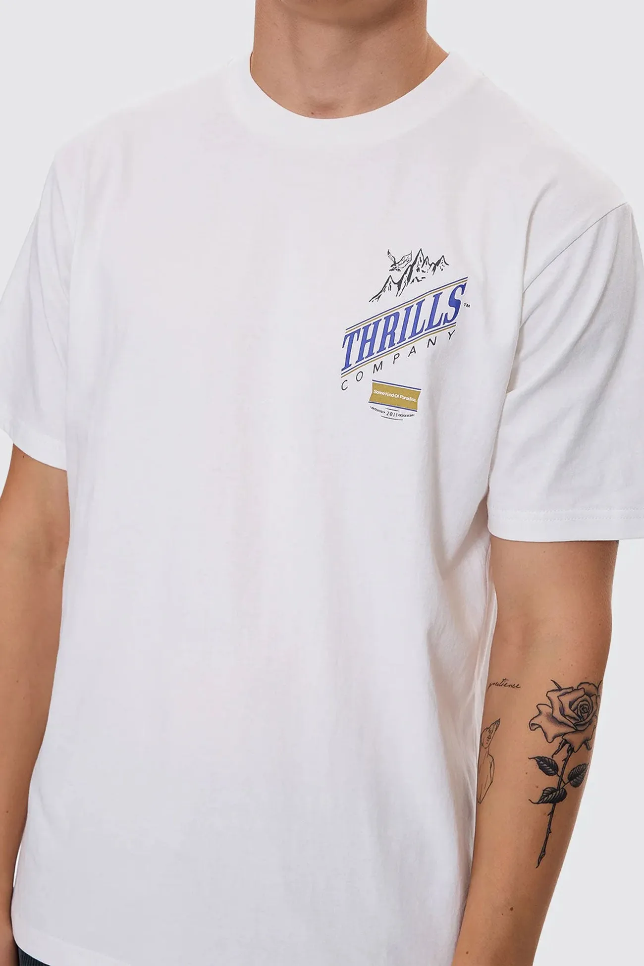 Minimalist Wear When It Hits Your Lips Merch Fit Tee Dirty White