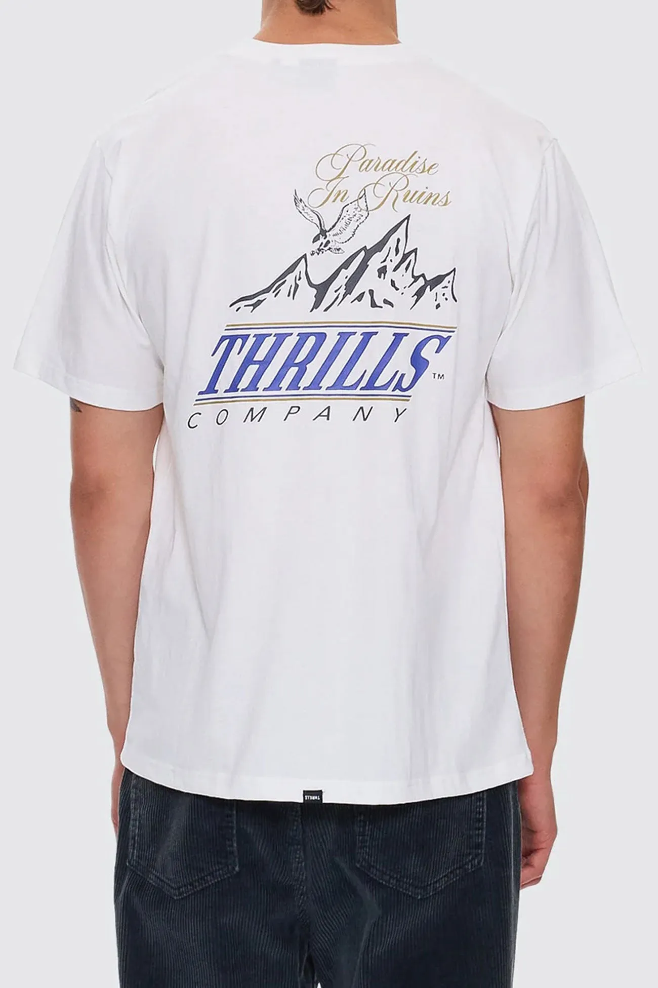 Comfy Casual FlexibleKnit When It Hits Your Lips Merch Fit Tee Dirty White