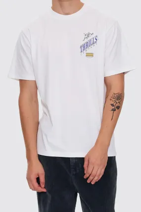 Vegan When It Hits Your Lips Merch Fit Tee Dirty White