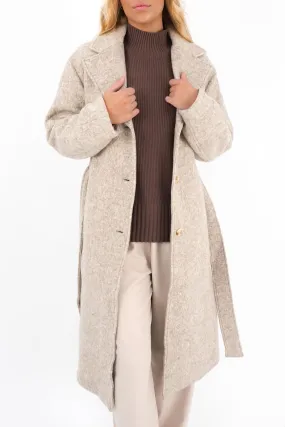 Eco Friendly Fabric Soft Layers Whistler Coat Oatmeal