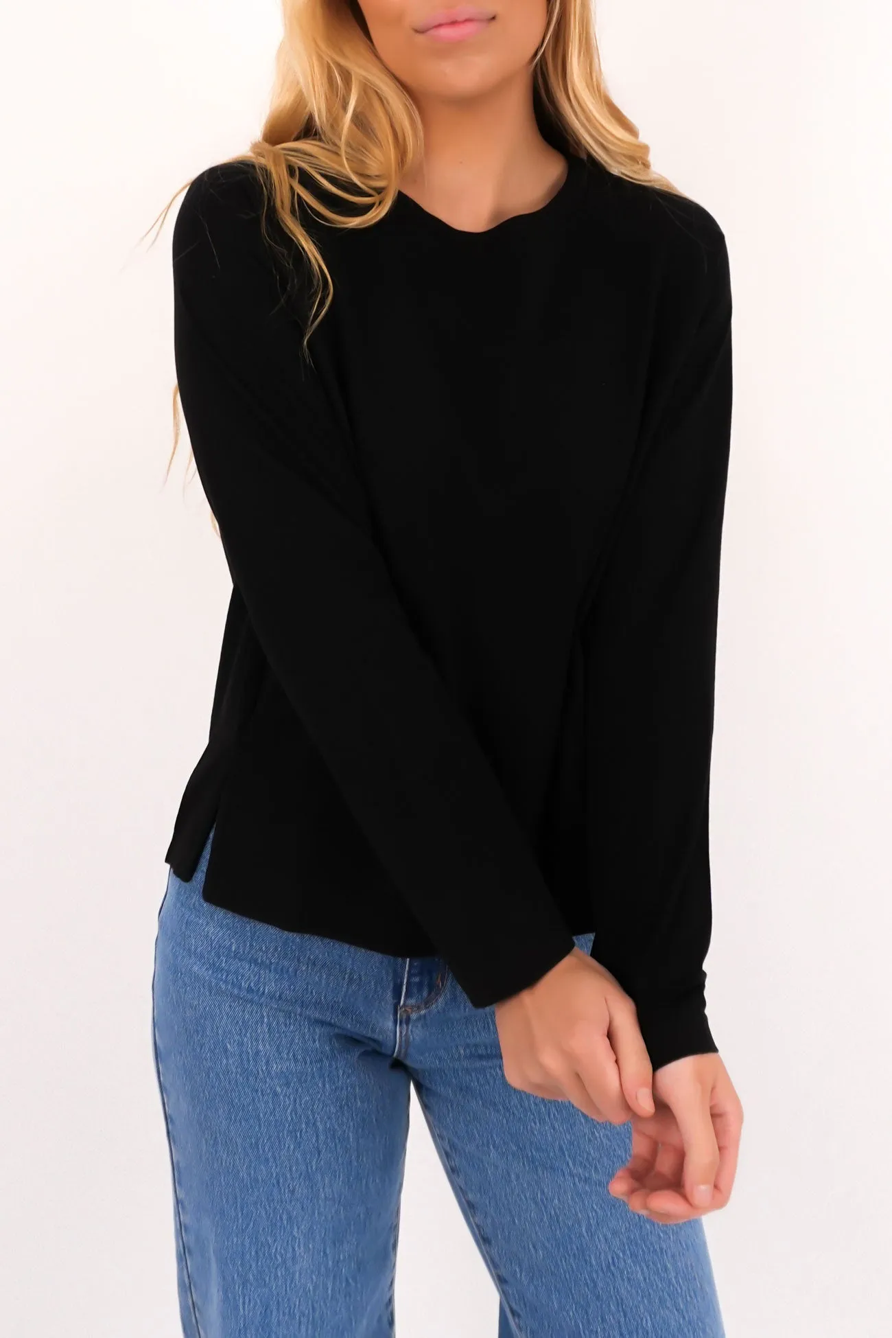 Endless Long Sleeve Tee Black Interview