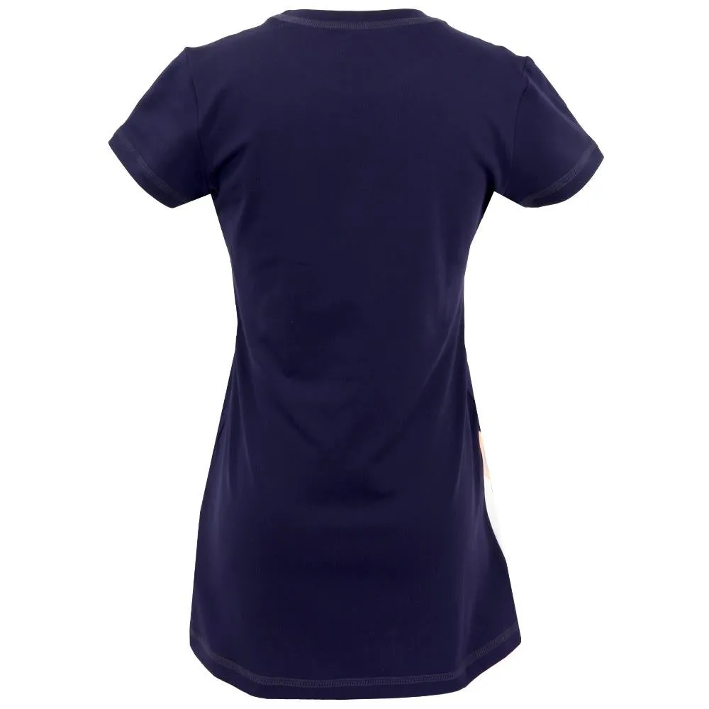Non-Stretch Velcro fastening Sofibella Girls Sorrento Dress - Navy