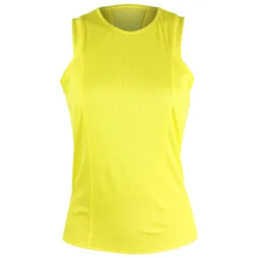 wide legs Lucky In Love Women's Swift Tie Back Tank - Yellow Versatile Design