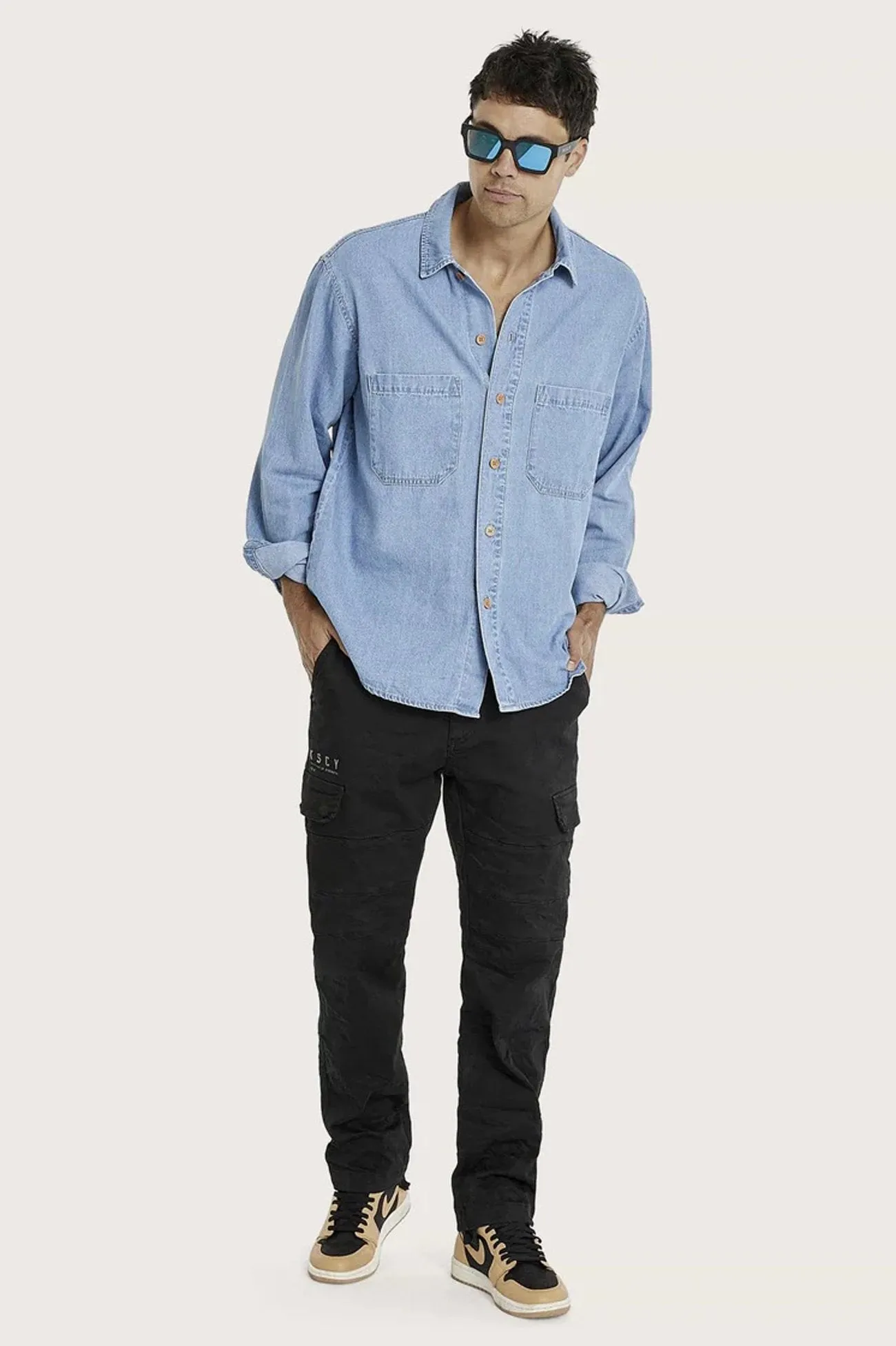 Anti Static Fabric Wildfire Overshirt Blue Sky