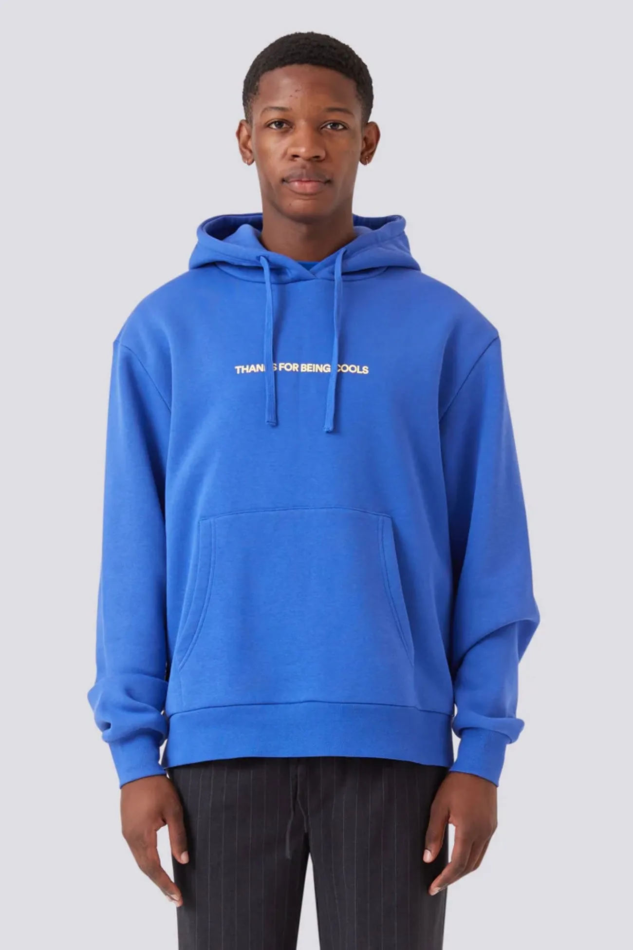 Warm Layer Option Down Filled Thanks Hood Cyber Blue