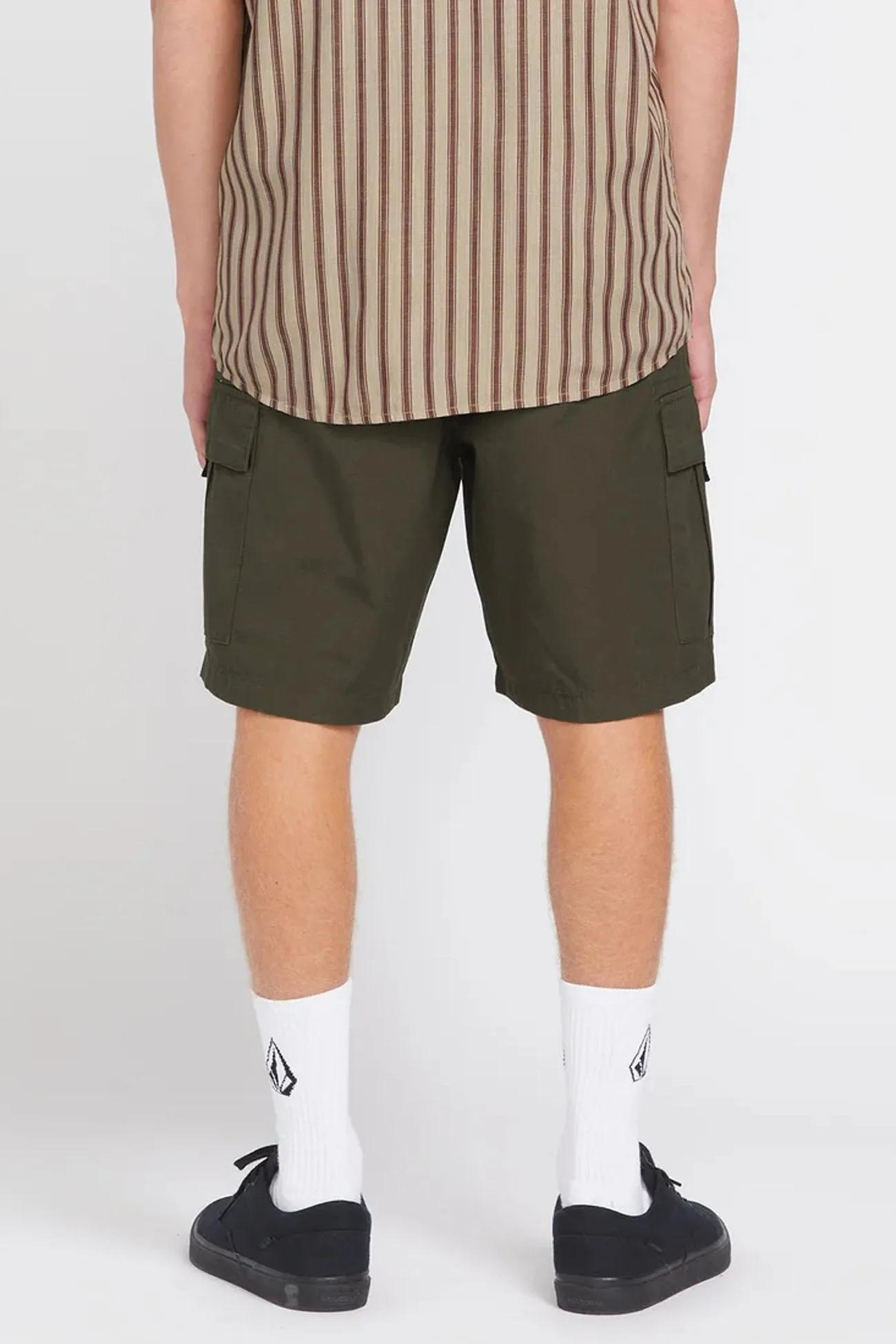 March Cargo Elastic Waist Short Wren romper