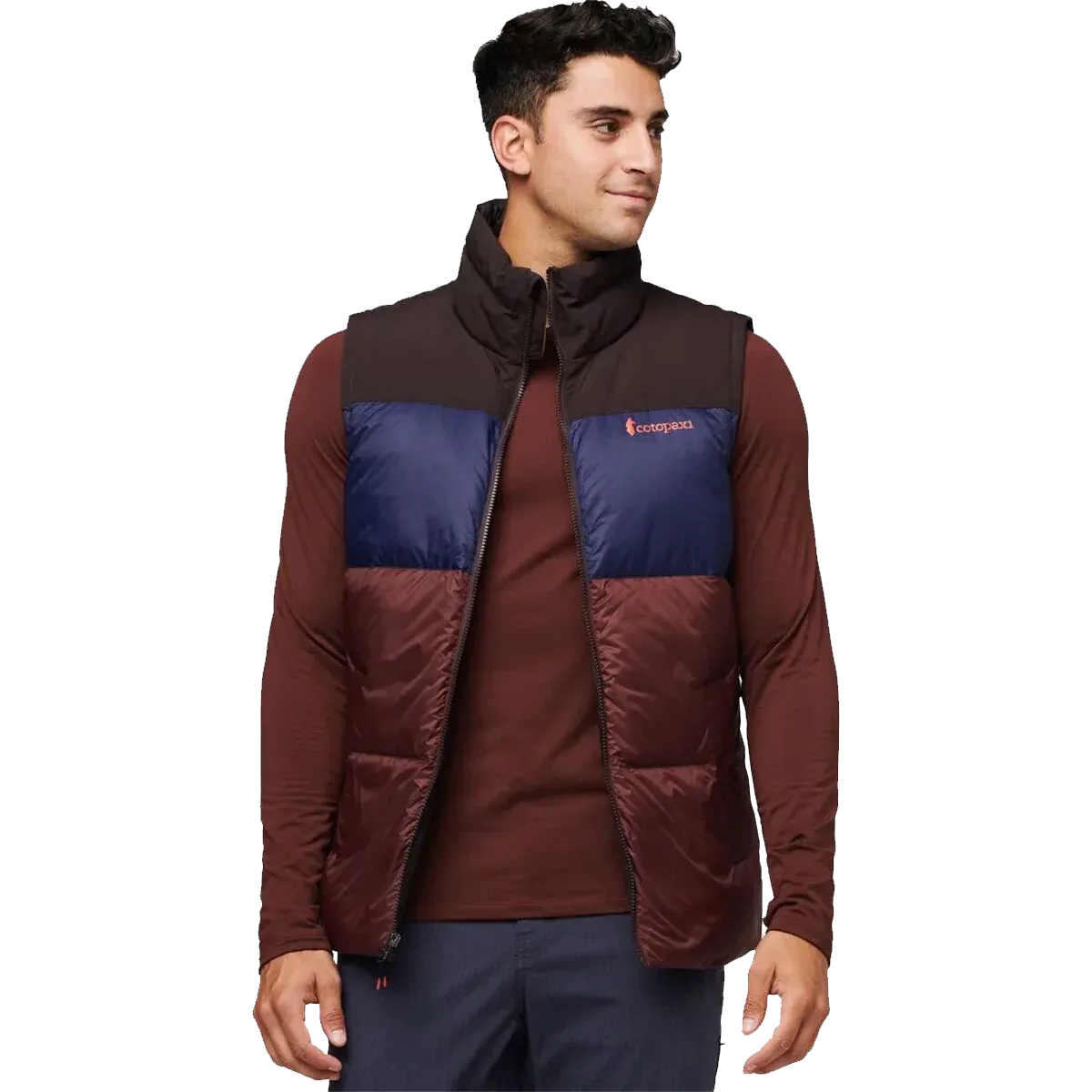 Pastel Shade Sporty Casual Solazo Down Vest