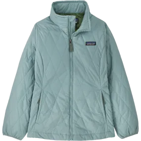 Youth Nano Puff Diamond Quilt Jacket Odor Resistant Fabric